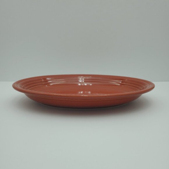 Fiesta Scarlet Platter Homer Laughlin Fiestaware Rust 11.5" Oval Plate - Picture 3 of 6